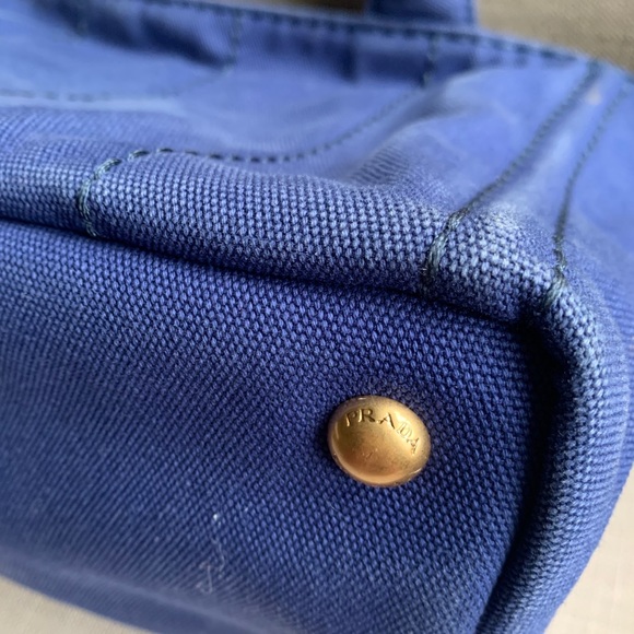 Prada Small Canapa Handbag/Crossbody - Picture 8 of 14